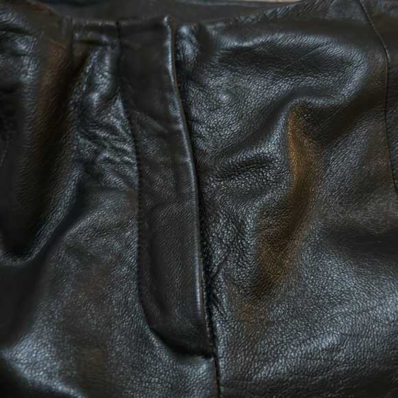 Wilsons Leather Pelle Studio Women's Bootcut Leather Pants in Black Size US 6. - Picture 13 of 13